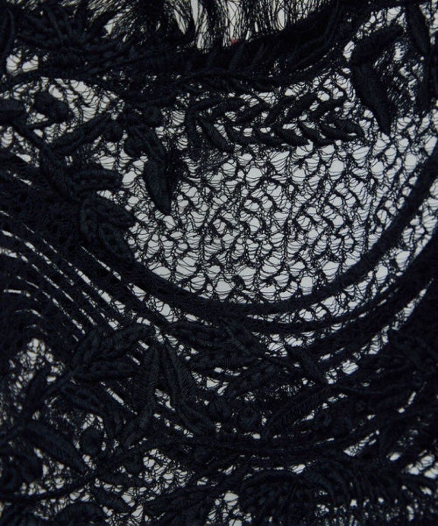 salon adamet ropé レースシアーキャミソール