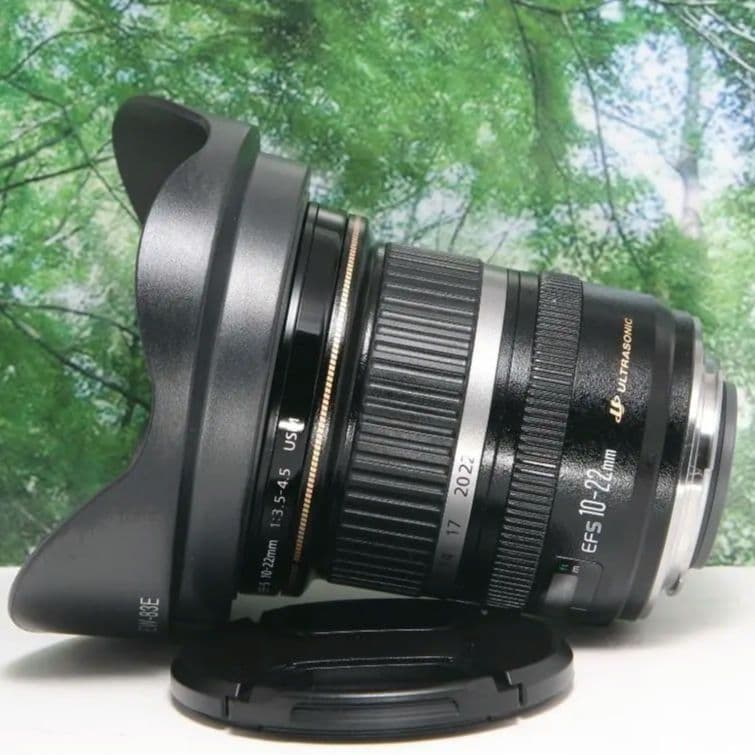 ❤高性能・軽量超広角ズームレンズ♪canon EF-S 10-22mm USM❤