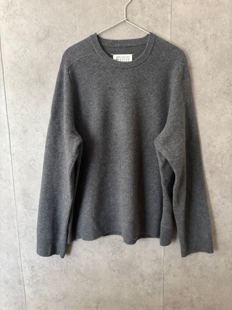 メゾンマルジェラ　4ステッチウール ニットセーター