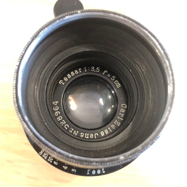 Carl Zeiss Jena Tessar f3.5 50mm レア品