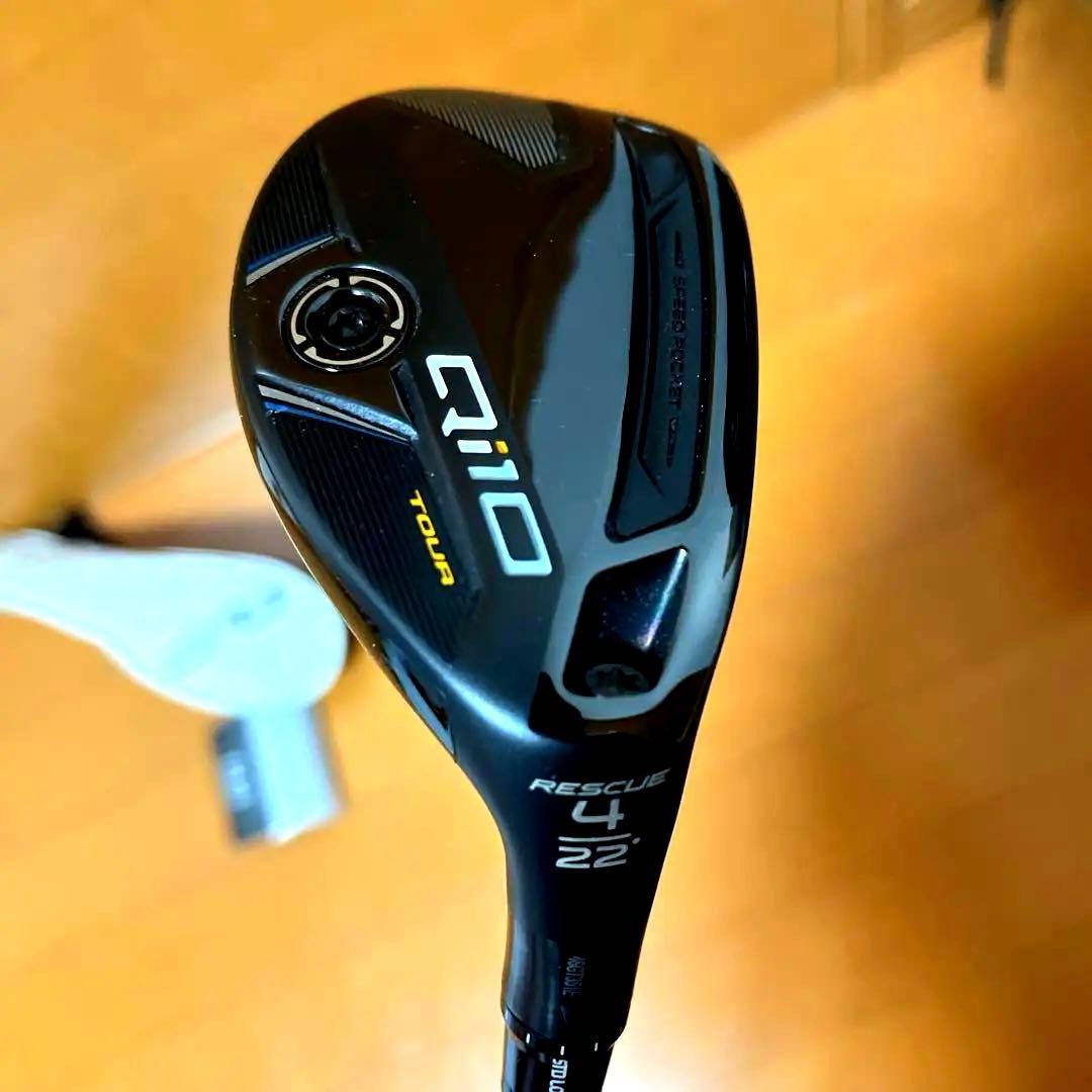 テーラーメイドQi10 レスキュー 4U 22度 ヘッドカバー付