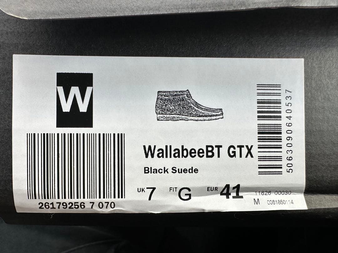 新品 Clarks クラークス ワラビー ゴアテックス GORE-TEX uk7