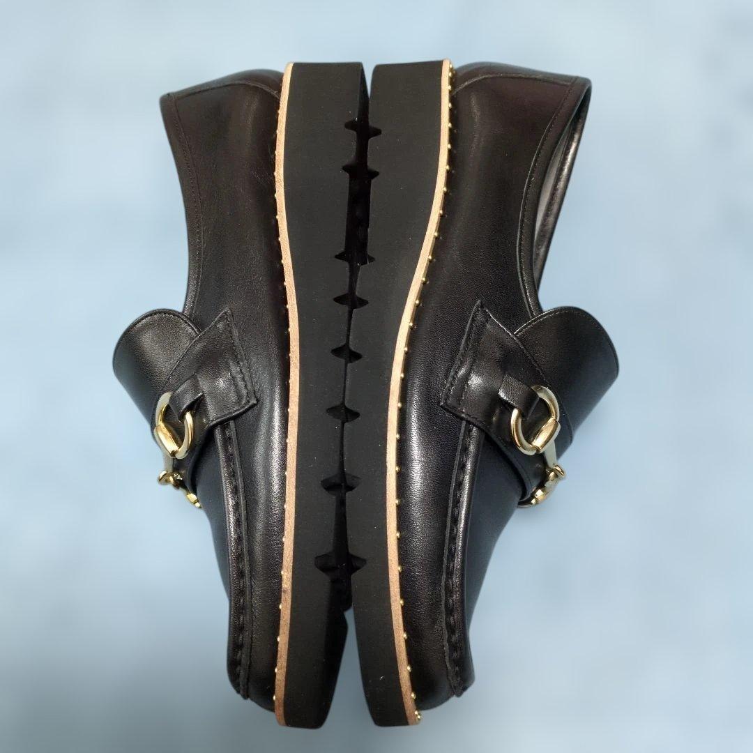 美品　DIANA ブラック ローファー