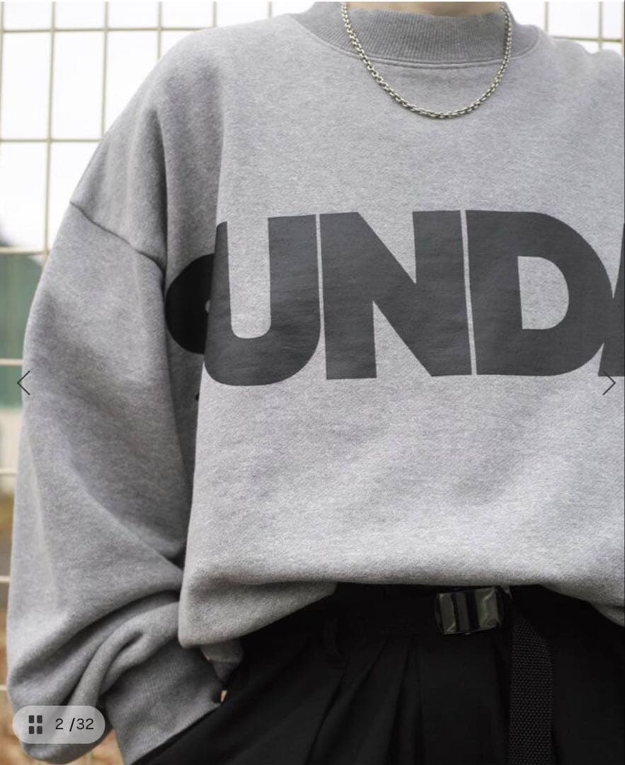 journal standard luxe SUNDAY プリントスウェット