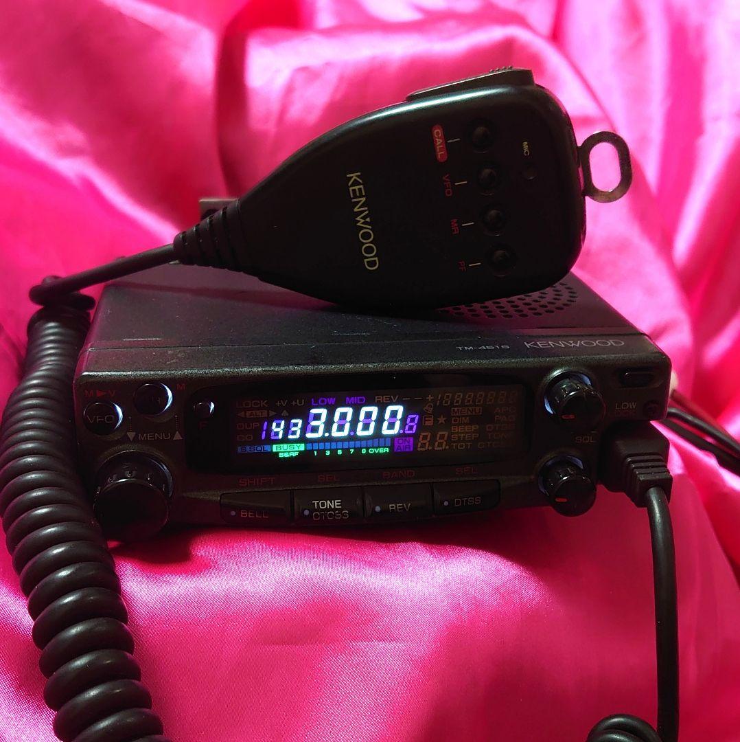 早い者勝ち‼️★KENWOOD TM-451S 430MHz ホワイトLED仕様
