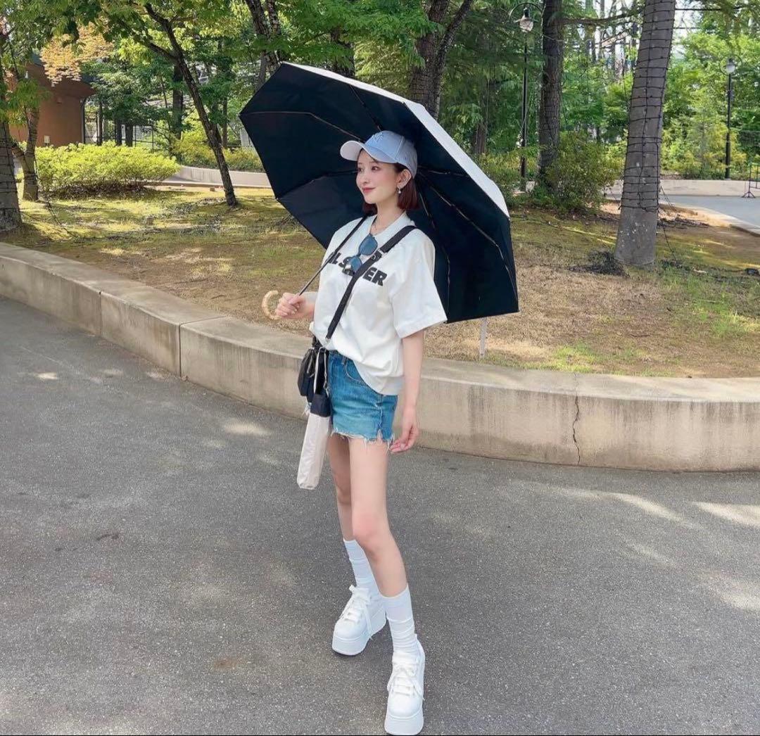 しーちゃん　完全遮光 100% 晴雨兼用日傘 ベージュ