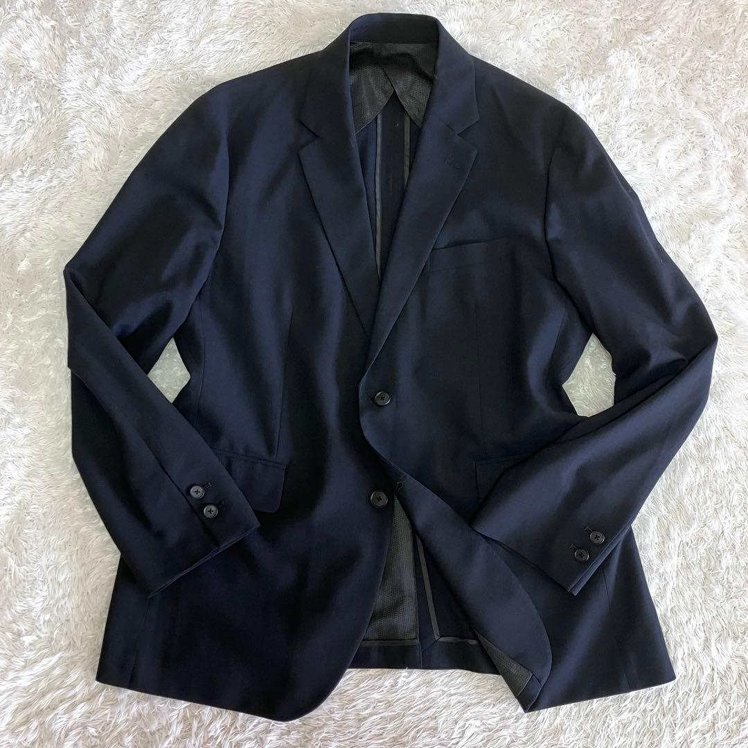 未使用級 デサント ウォッシャブル スーツ 3ピース 高機能繊維 ブラック XL