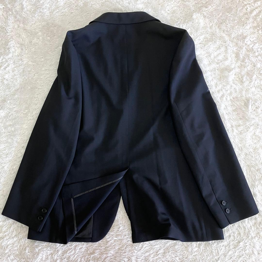 未使用級 デサント ウォッシャブル スーツ 3ピース 高機能繊維 ブラック XL