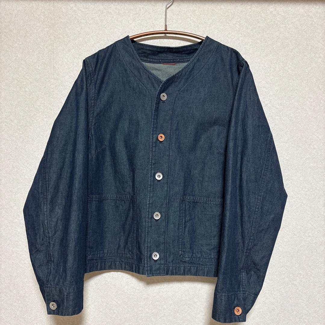 パラスパレスデニムジャケット メタルボタン付き