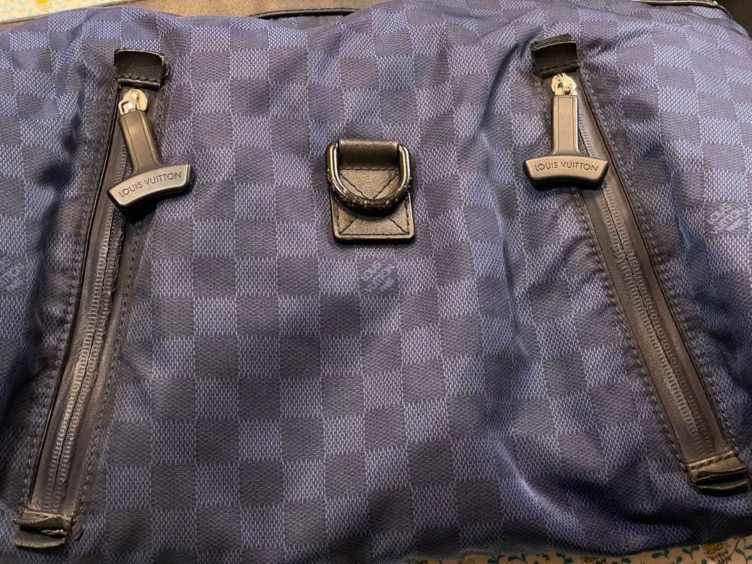 ジ*ニ様 LV ルイヴィトン　ダミエ　チャレンジカップ　ソラーノ ネイビー　N4