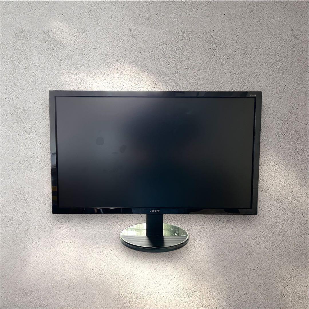 Acer 24インチモニター 2台　K242HL HDMI FHD 20年購入