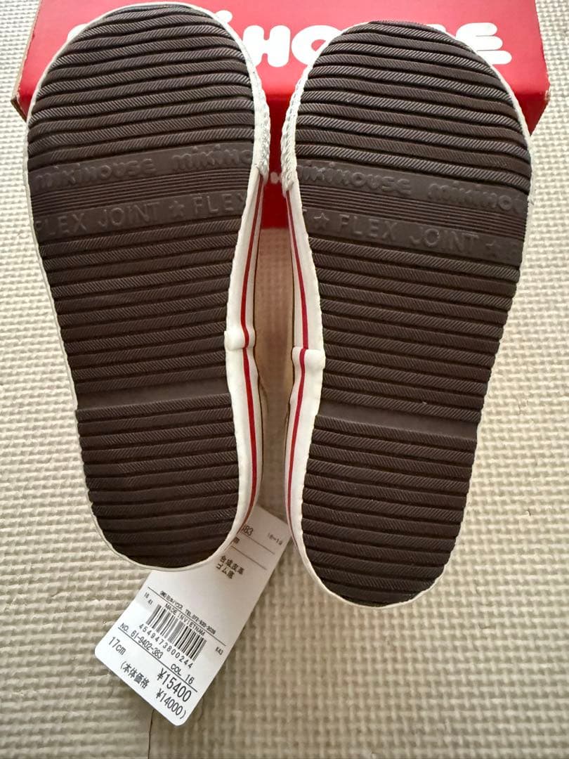 な　新品　ミキハウス　靴　17