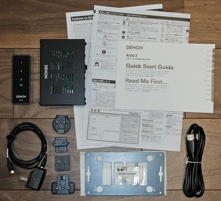 【8K対応 HDMIセレクター】DENON AVS-3