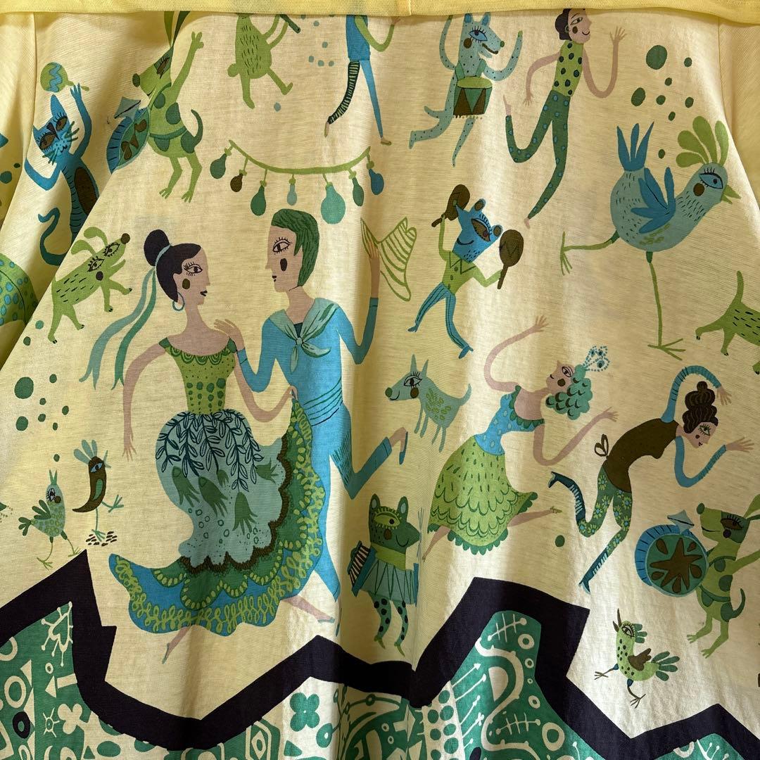 【美品】✨トクコプルミエヴォル✨ウルグアイカーニバル羽織物❤️DEPARR❣️