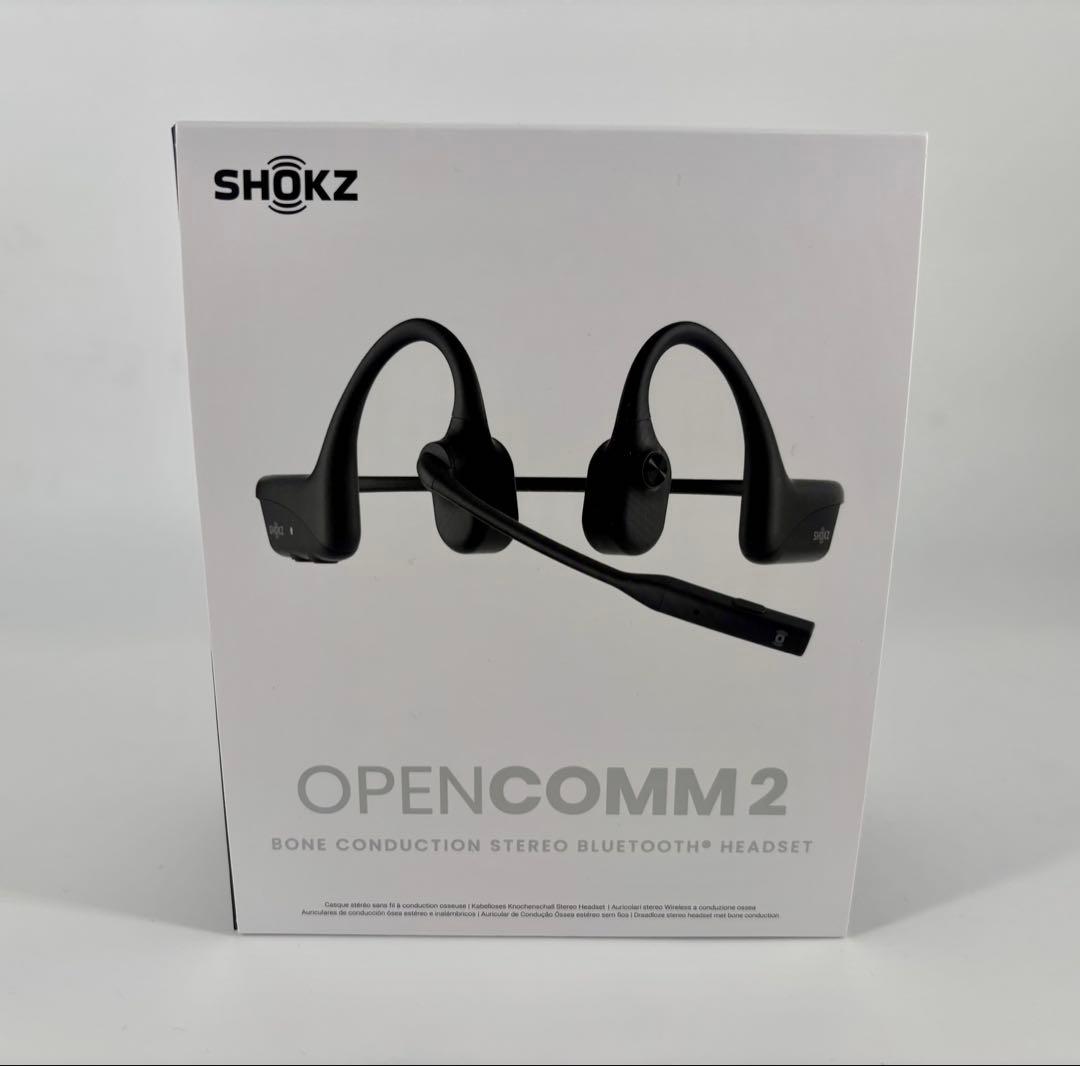 SHOKZ OPENCOMM 2 骨伝導ヘッドセット