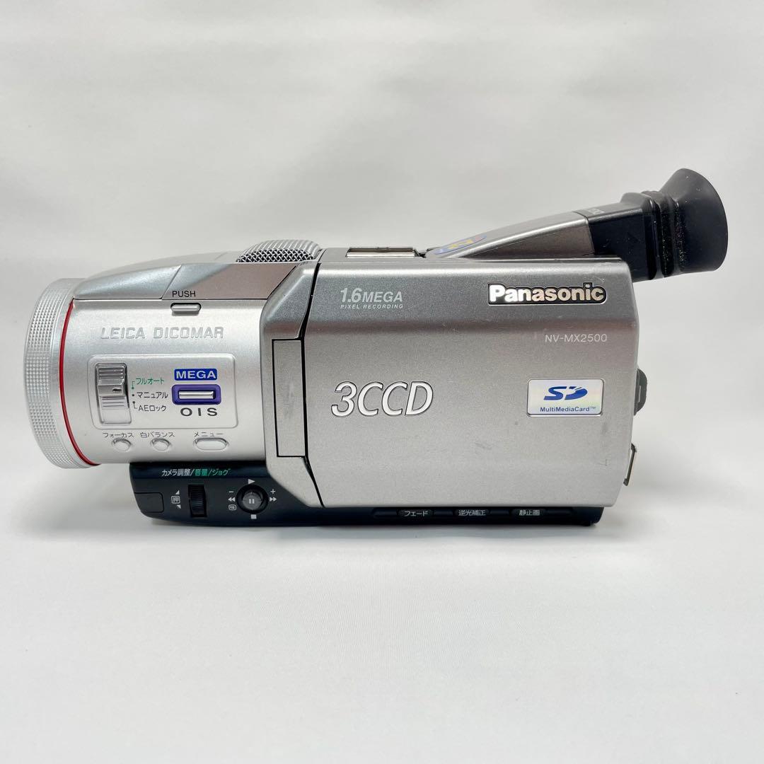 美品・動作良好 パナソニック NV-MX2500 MiniDVビデオ ダビングに