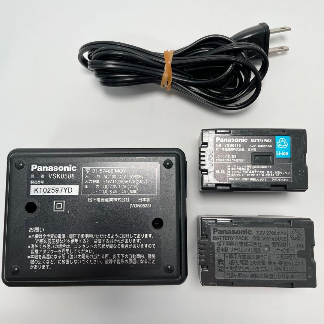 美品・動作良好 パナソニック NV-MX2500 MiniDVビデオ ダビングに