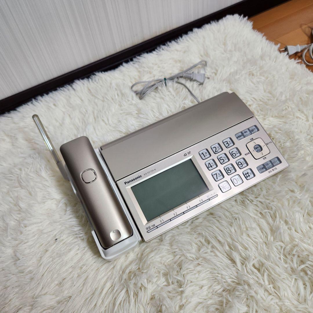 【美品】Panasonic KX-PZ720-N 電話機 FAX