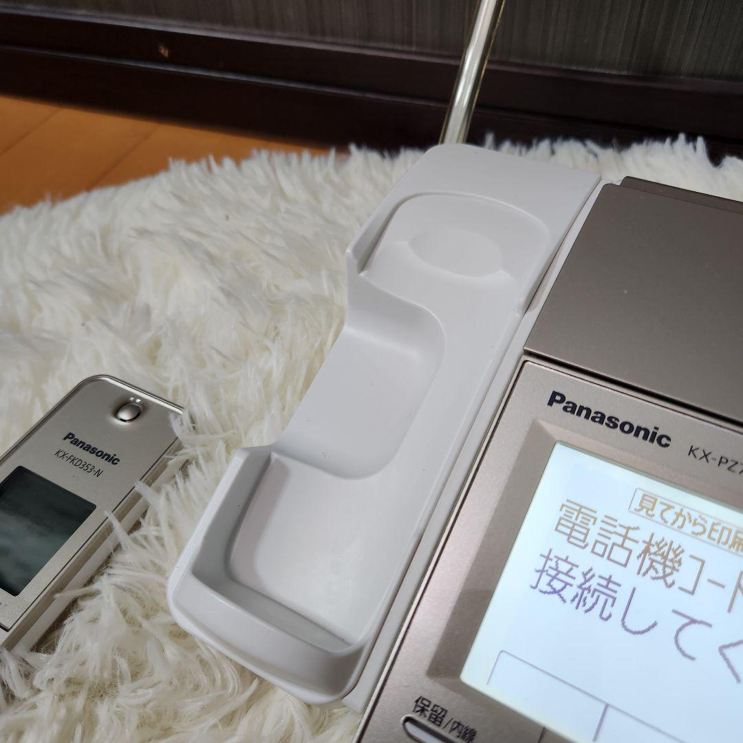 【美品】Panasonic KX-PZ720-N 電話機 FAX