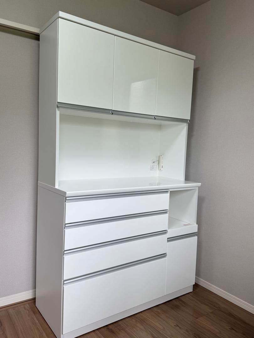 【ニトリ】【食器棚】キッチンボード レジューム 120