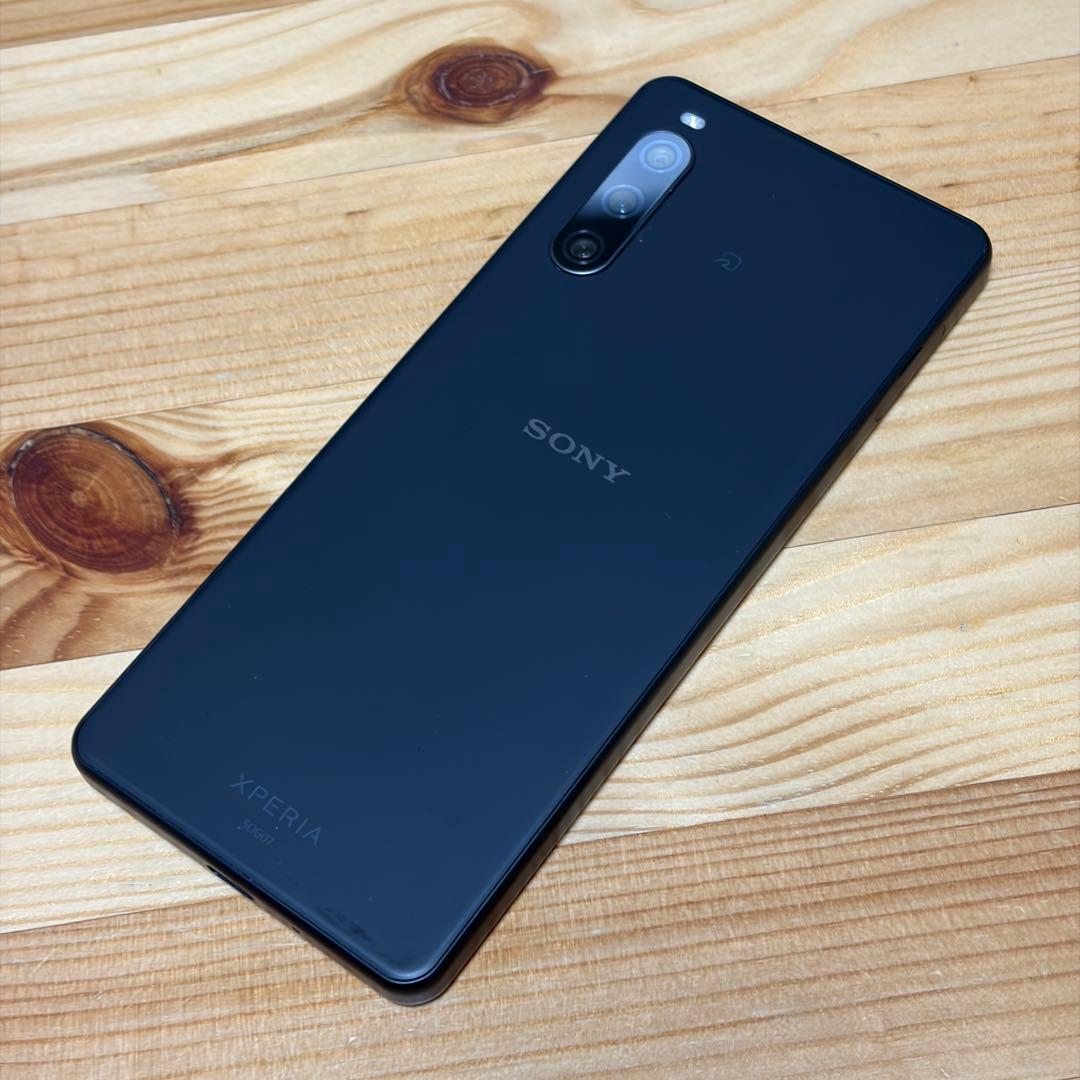 13363 SIMフリー Xperia 10 IV SOG07 ブラック 完済済