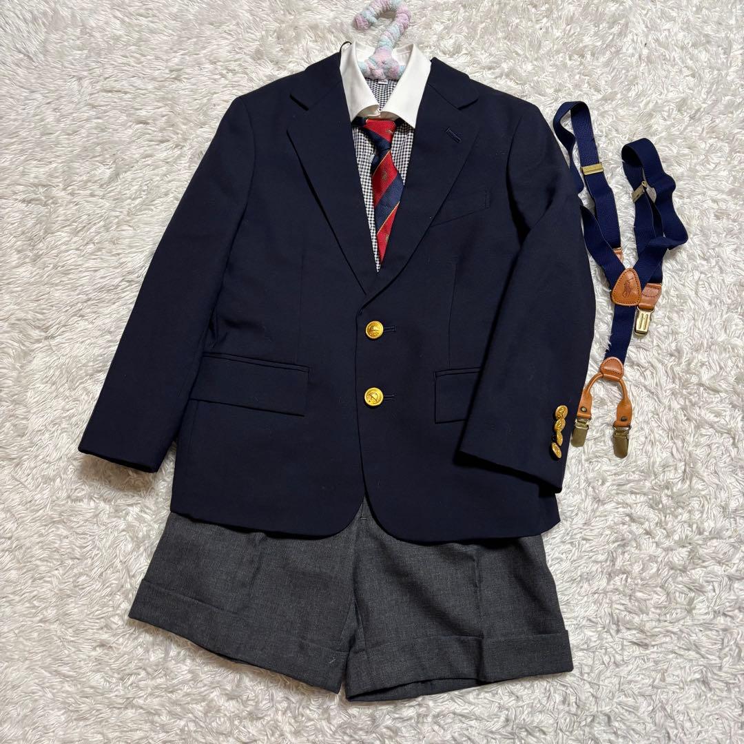 B12017　ポロ　ラルフローレン　スーツ　120　豪華セット　金ボタン