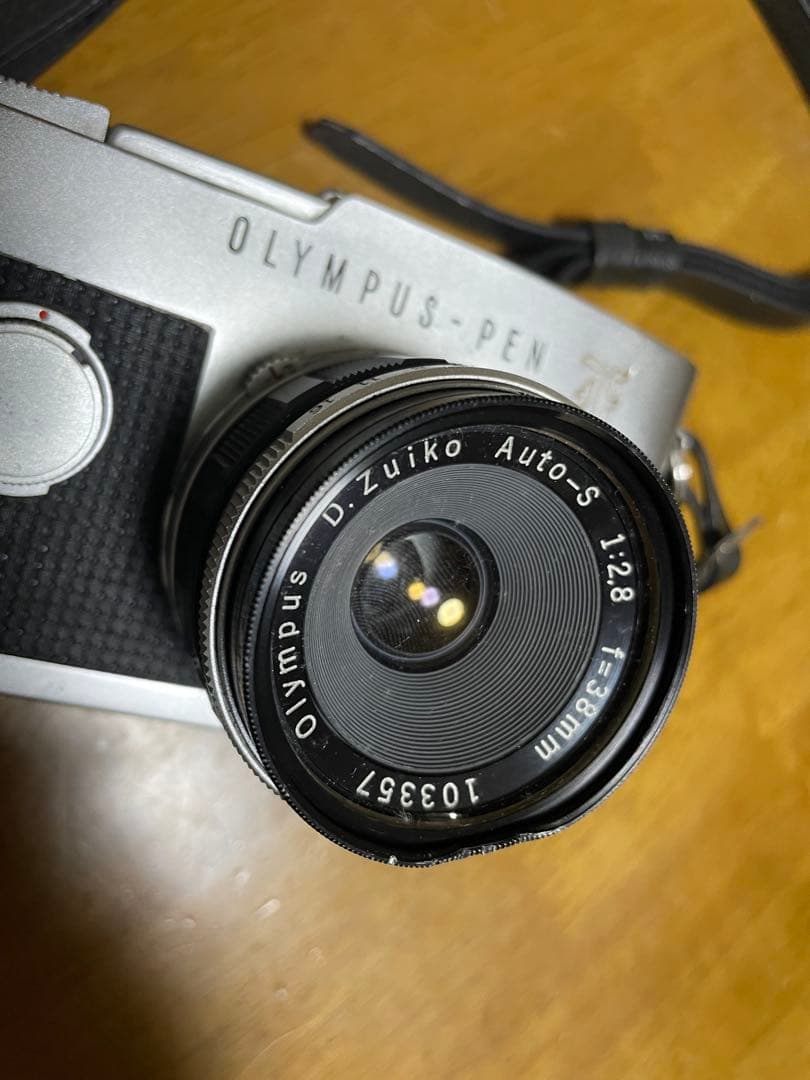 【ジャンク】OLYMPUS PEN-F＋D.Zuiko 38mm F2.8