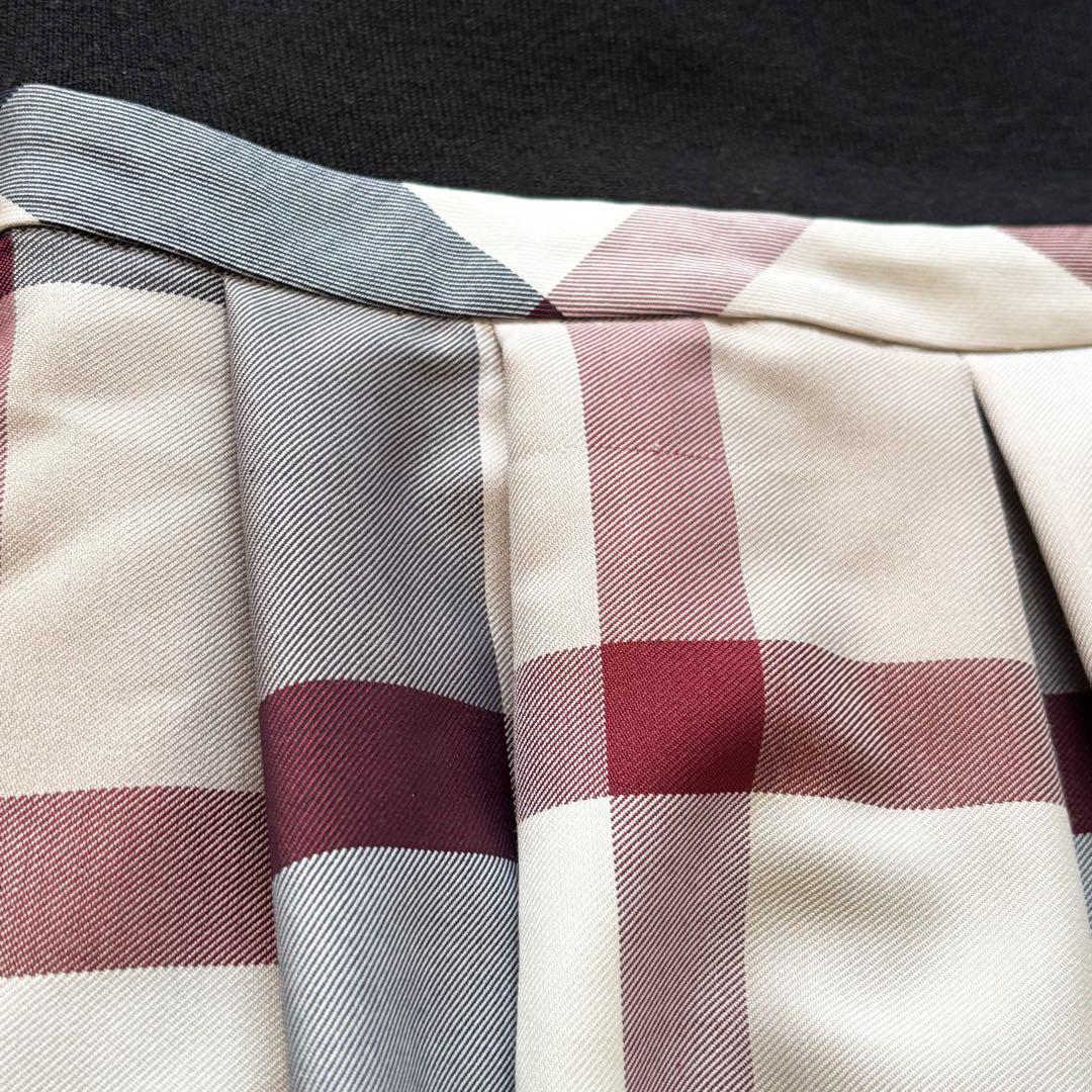 美品✨ブルーレーベルクレストブリッジ　クロッシングツイルニットドッキングドレス