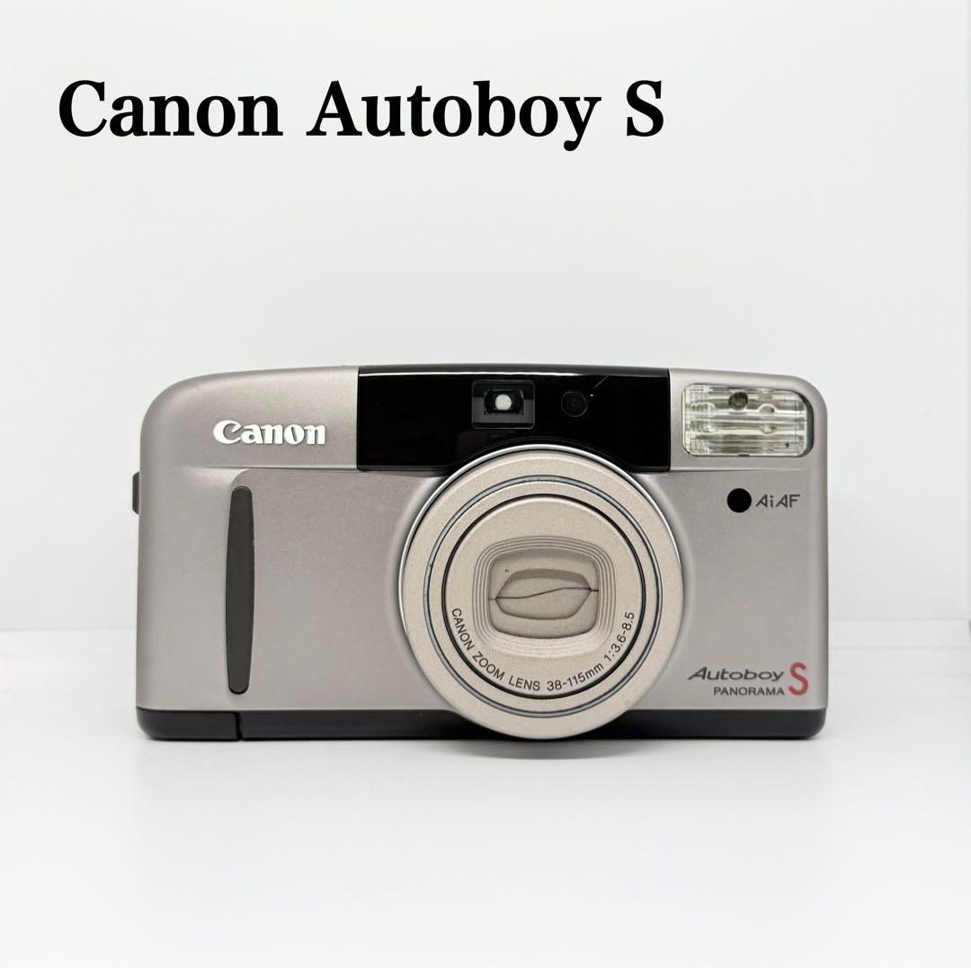 【完動美品】Canon Autoboy S フィルムカメラ 動作確認済み