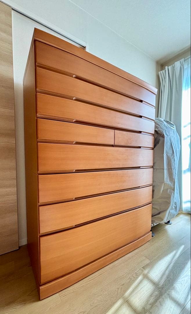 整理タンス 木製チェスト 9引き出し