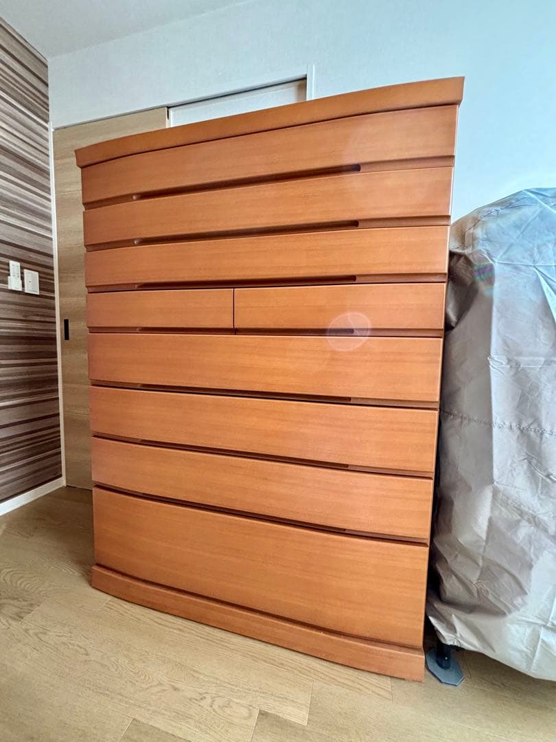 整理タンス 木製チェスト 9引き出し