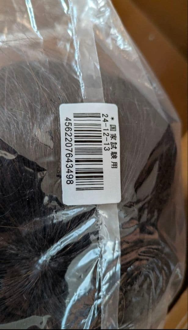 美容師国家試験用 カットウィッグ