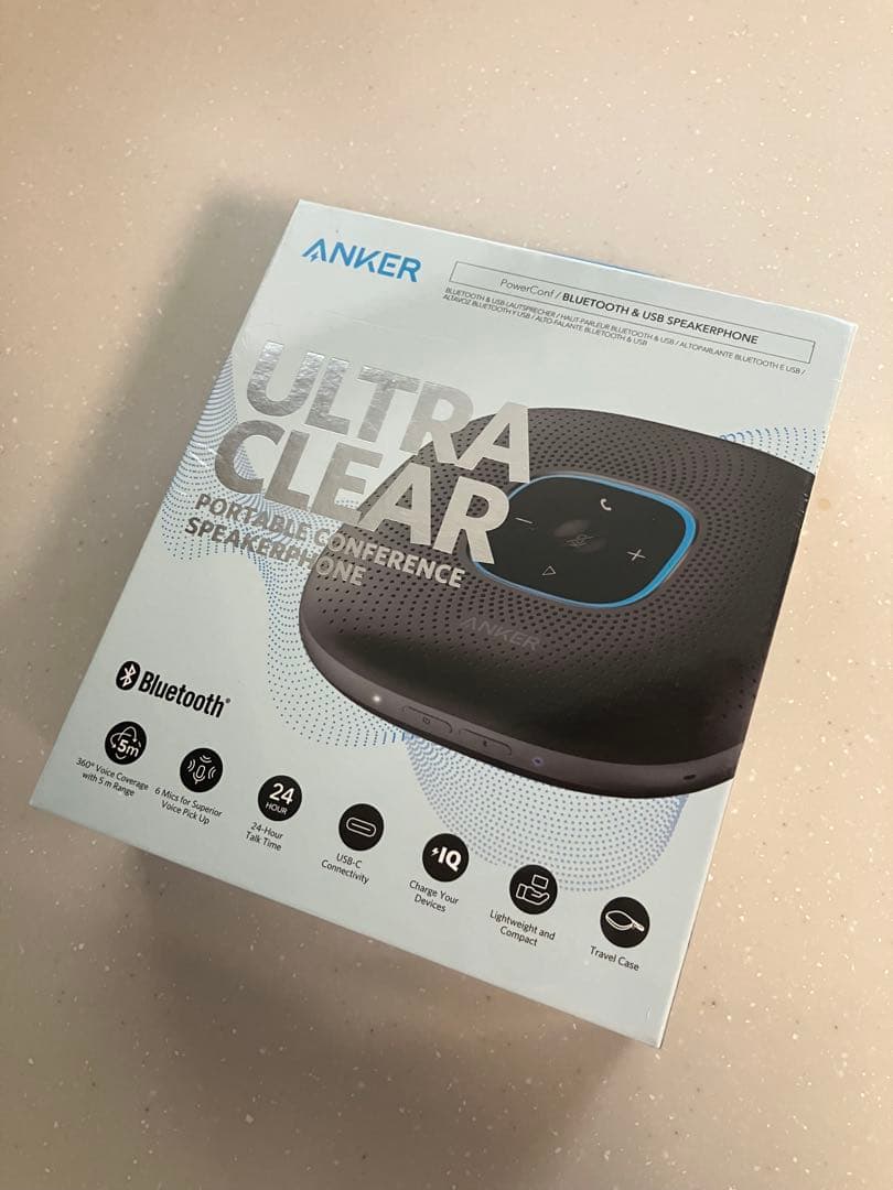 スピーカー・ウーファー ANKER Portable Conference Speaker