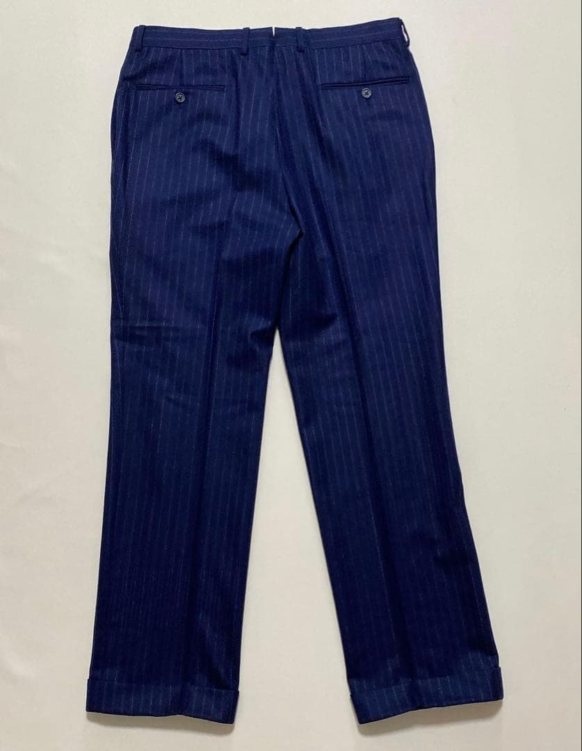 美品 dunhill ダンヒル ST.JAMES セットアップ スーツ ネイビー