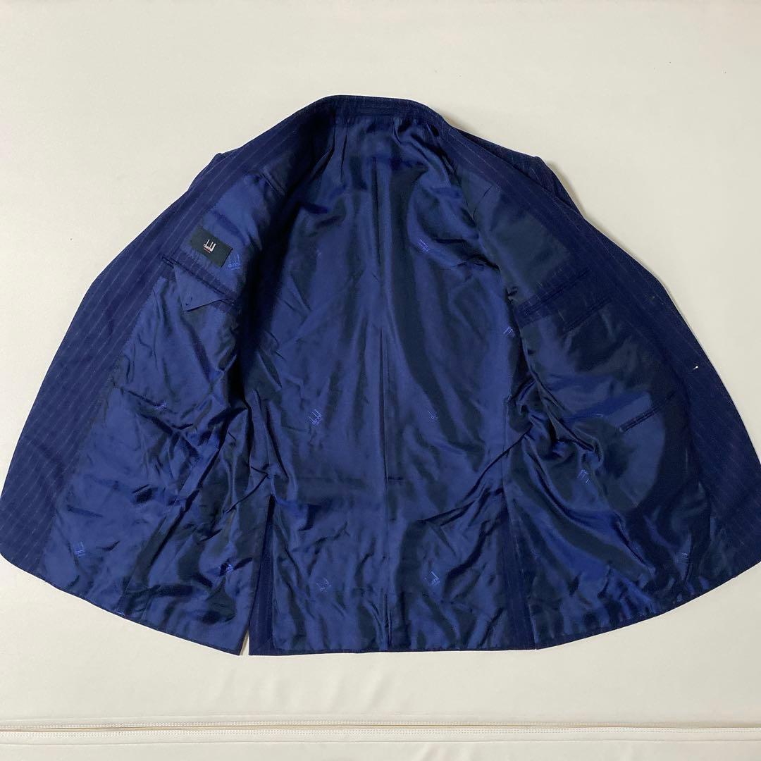 美品 dunhill ダンヒル ST.JAMES セットアップ スーツ ネイビー