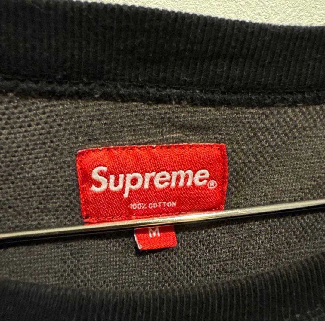 Supreme ブラック トレーナー M