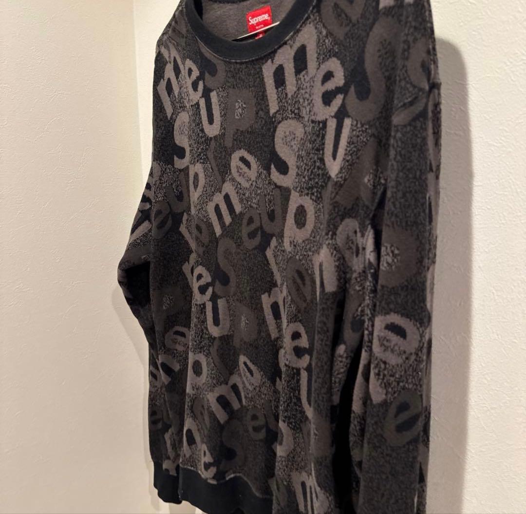 Supreme ブラック トレーナー M