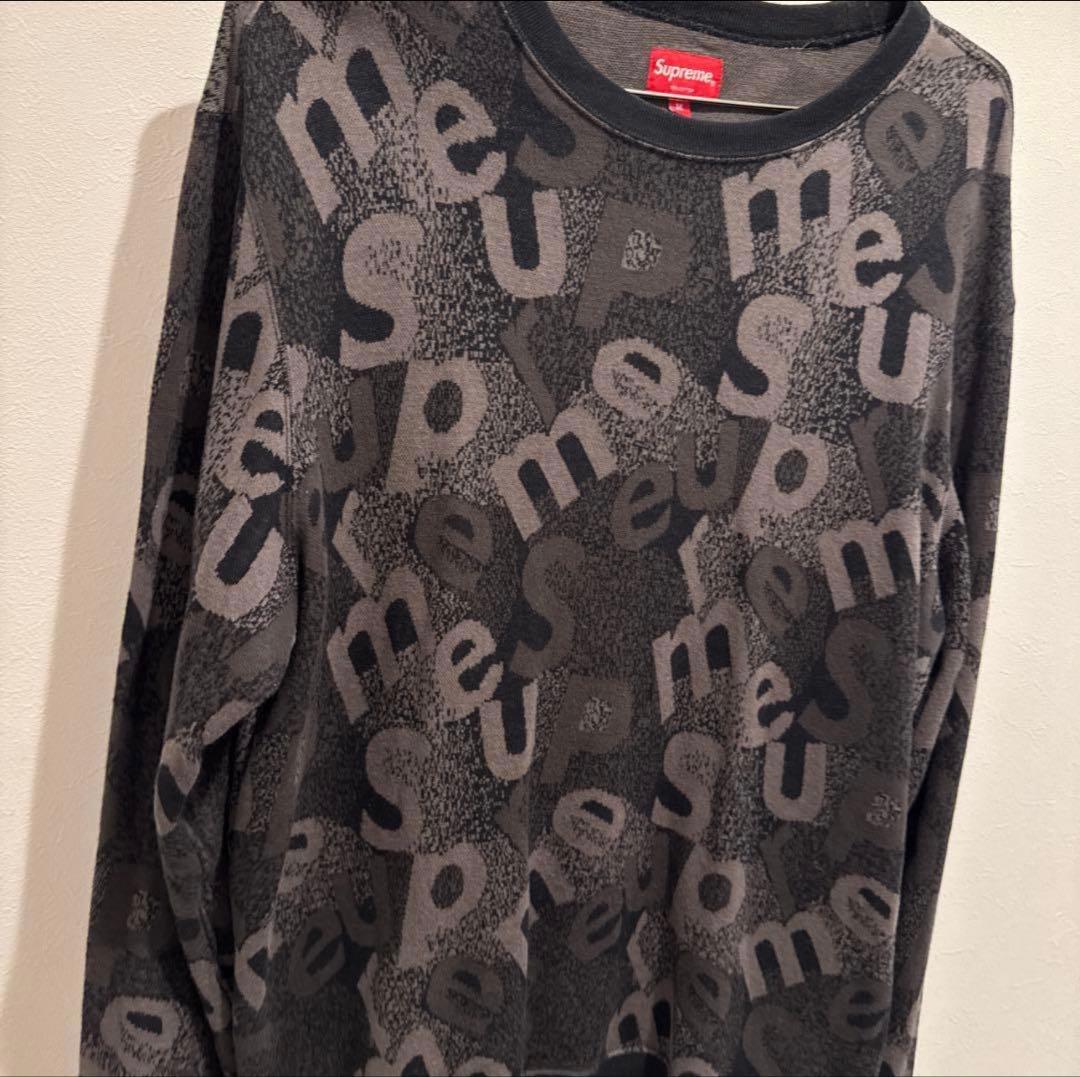 Supreme ブラック トレーナー M