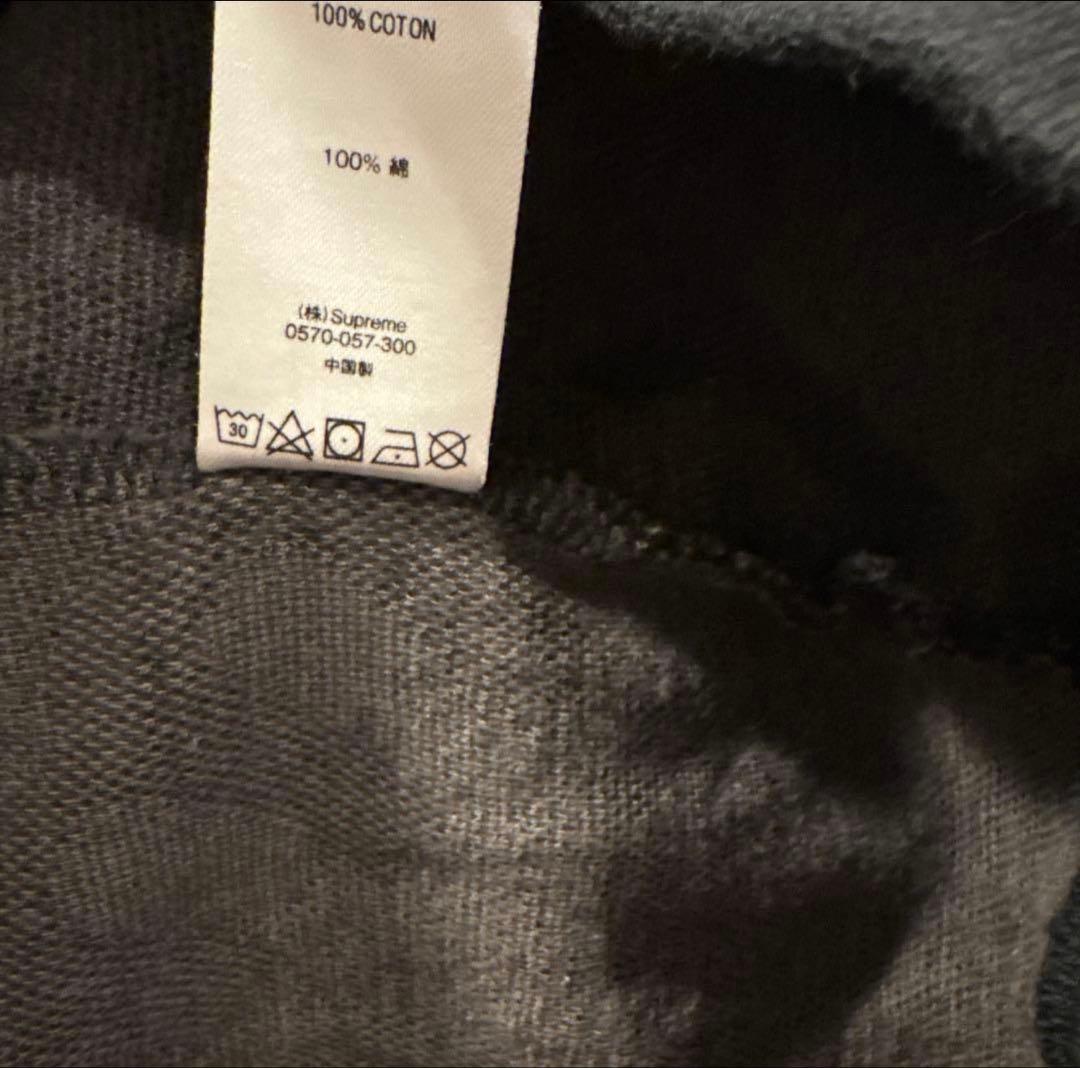 Supreme ブラック トレーナー M