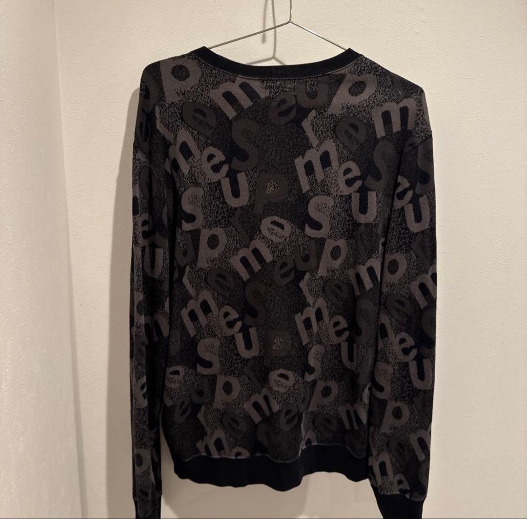 Supreme ブラック トレーナー M