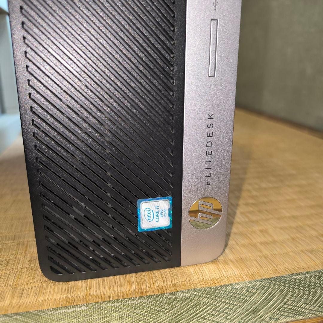 HP EliteDesk 800 G3 SFF【i7-6700 8GB】