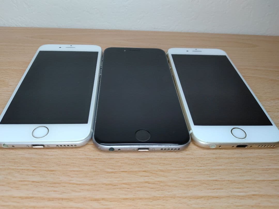 3台セット　ジャンク　iPhone　6S×2台　6×1台　アイフォン　アップル