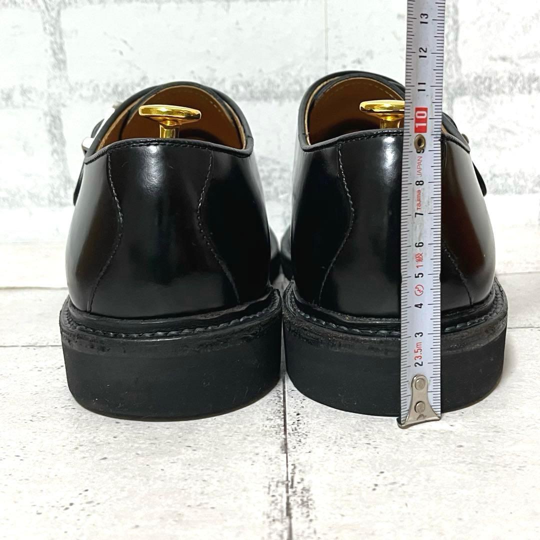 美品【リーガル】プレーントゥ シングルモンクJU16♡ブラック 26