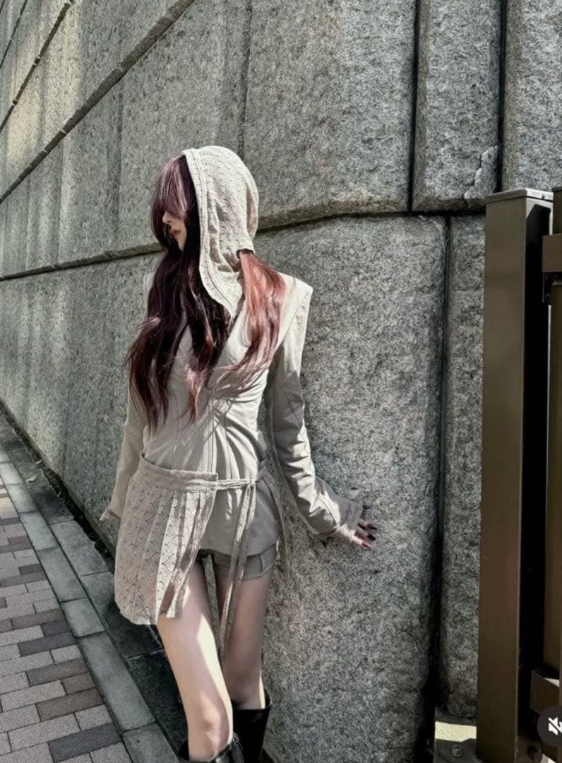 ジャケット・アウター THEREDTHREAD G tech jersey jacket black