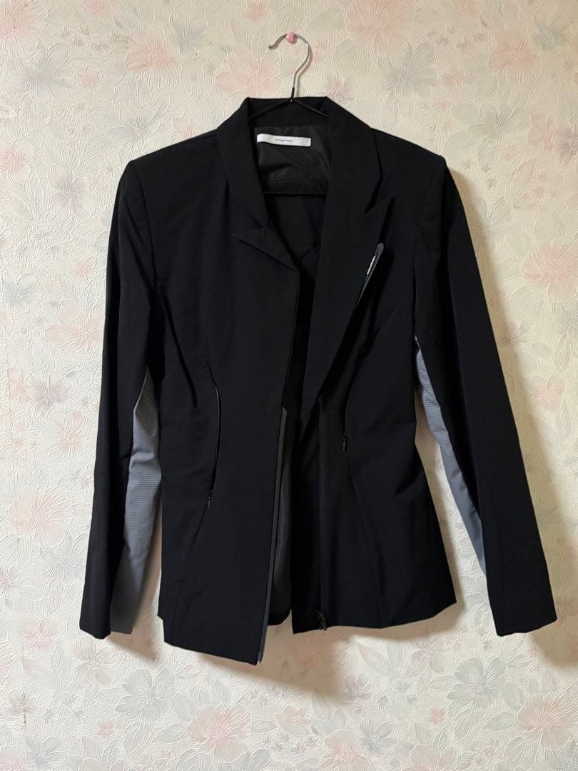 ジャケット・アウター THEREDTHREAD G tech jersey jacket black