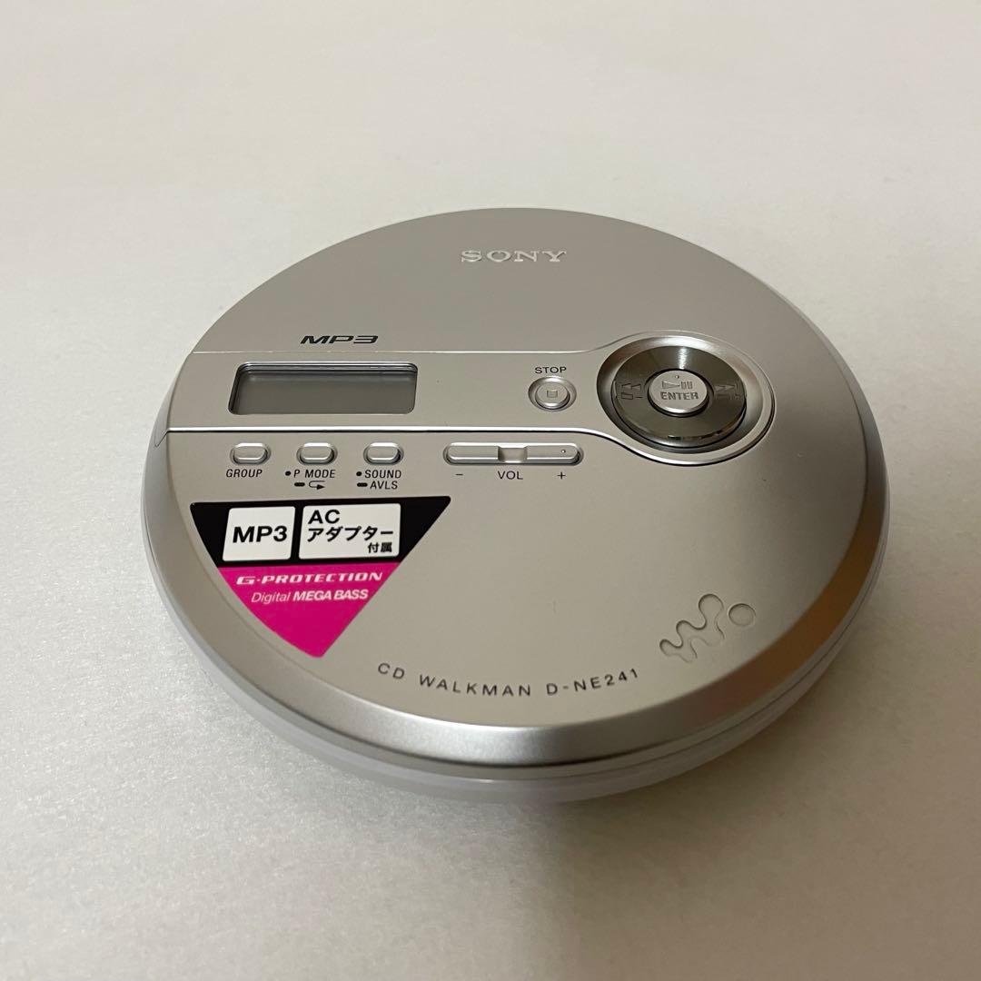 SONY ウォークマン ポータブルCDプレーヤー D-NE241