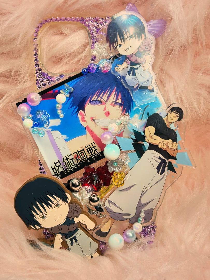 コ電、iPhoneケース、デコレーション】伏黒甚爾