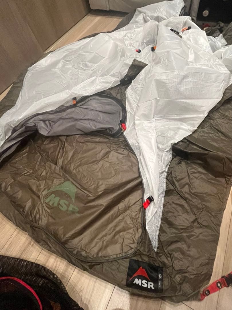 【MSR FURY】生産終了モデル 山岳用テント ２人用　未使用品　②