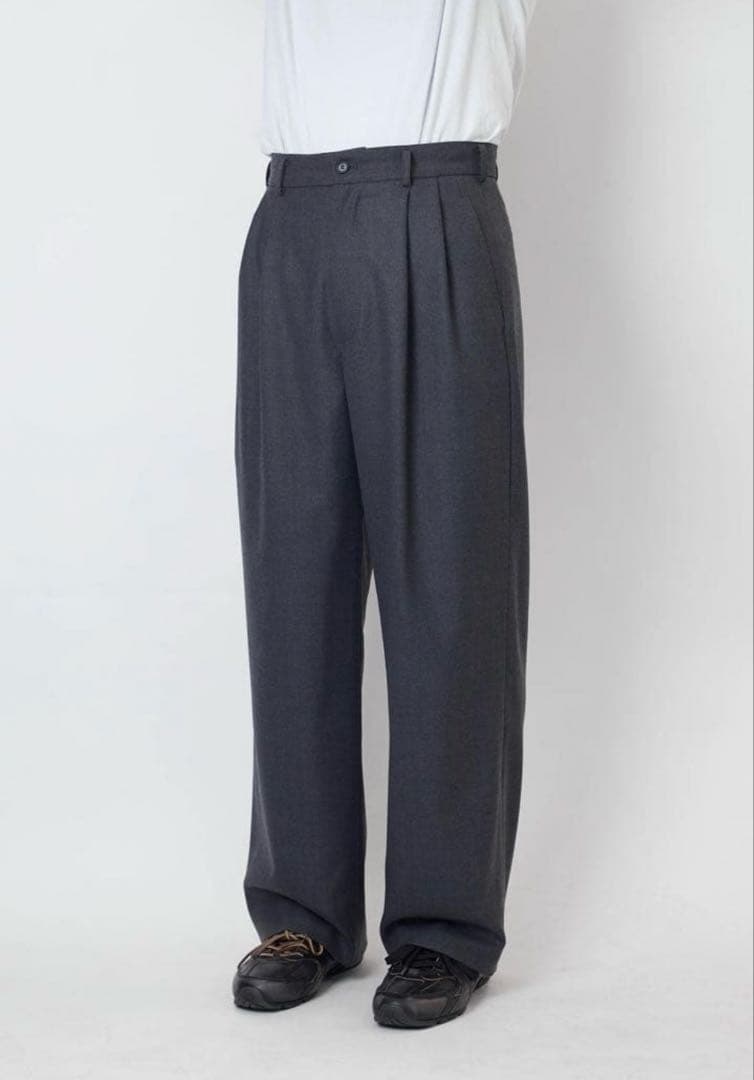 な*ん様 Ntrul BASIC TROUSERS GRAY 3 DISSONA