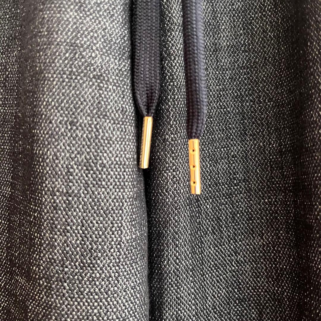 定価2.3万 ビアズリー オックストラックパンツ ウエストゴム 近年 手洗い可